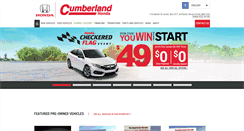 Desktop Screenshot of cumberlandhonda.com